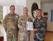 Ocenenie príslušníka Vojenskej polície na záver pôsobenia v operácii UNFICYP