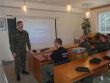 Frekventanti dôstojníckeho kurzu na návšteve u vojenských policajtov