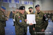 V Sarajeve boli ocenení vojenskí policajti 
