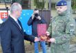 Minister Gajdoš vo Vlkanovej navštívil príslušníkov Vojenskej polície 
